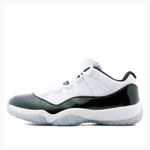 Air Jordan 11 Nike Retro Low Iridescent Zapatillas Hombre Blancas Verde | JD-289UA