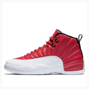 Air Jordan 12 Nike Retro Gym Zapatillas Baloncesto Hombre Rojas Blancas | JD-573BK