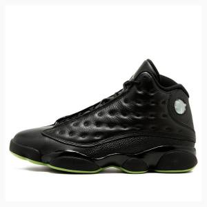 Air Jordan 13 Nike Retro Altitude Zapatillas Baloncesto Hombre Negras Verde | JD-724FB