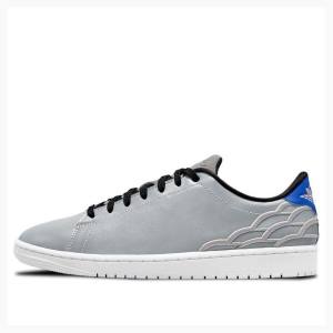 Air Jordan 1 Nike Center Court Reflective Zapatillas Baloncesto Hombre Plateadas | JD-157CT