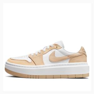 Air Jordan 1 Nike Elevate Low SE Onyx Zapatillas Mujer Blancas Kaki | JD-203DU