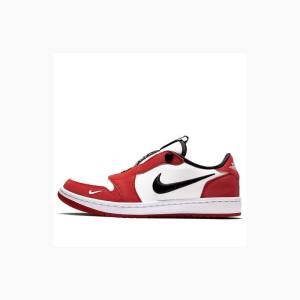 Air Jordan 1 Nike Low Chicago Zapatillas Mujer Rojas Negras | JD-712TU