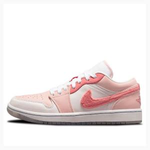 Air Jordan 1 Nike Low SE Mighty Swooshers (W) Zapatillas Mujer Rosas | JD-953VQ