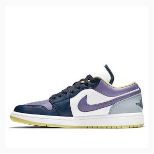 Air Jordan 1 Nike Low SE Mismatched - Purple Magenta Zapatillas Mujer Multicolor | JD-647HU