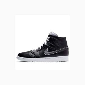 Air Jordan 1 Nike Mid SE Maybe I Destroyed the Game Zapatillas Baloncesto Hombre Negras | JD-532YW