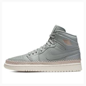 Air Jordan 1 Nike Retro HI PRM Mica Bronze Zapatillas Baloncesto Mujer Gris | JD-341TU