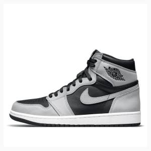 Air Jordan 1 Nike Retro High OG Shadow 2.0 Zapatillas Baloncesto Hombre Gris Negras | JD-138ZS