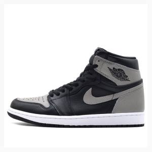 Air Jordan 1 Nike Retro High OG Shadow Zapatillas Baloncesto Hombre Gris Negras | JD-391ET