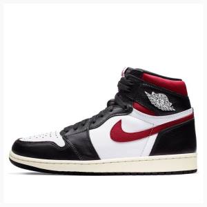 Air Jordan 1 Nike Retro High OG Zapatillas Baloncesto Hombre Negras Blancas Rojas | JD-176CH