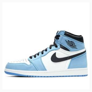 Air Jordan 1 Nike Retro High OG Zapatillas Baloncesto Hombre Azules Negras | JD-260YD