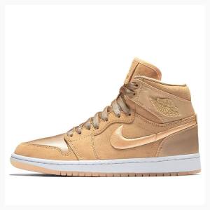 Air Jordan 1 Nike Retro High SOH Ice Peach Zapatillas Baloncesto Mujer Doradas | JD-357DQ