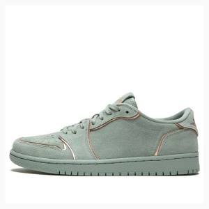 Air Jordan 1 Nike Retro Low NS Mica Green Zapatillas Mujer Verde | JD-783DM