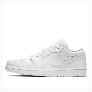 Air Jordan 1 Nike Retro Low Zapatillas Hombre Blancas | JD-274XY