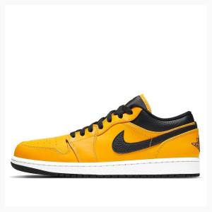 Air Jordan 1 Nike Retro Low Zapatillas Hombre Doradas Negras | JD-905LM