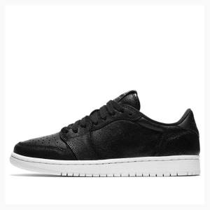 Air Jordan 1 Nike Retro Zapatillas Baloncesto Mujer Negras Blancas | JD-809RN