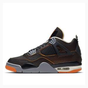 Air Jordan 4 Nike Retro SE Starfish Zapatillas Baloncesto Mujer Blancas Naranjas | JD-973JB