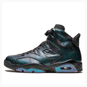 Air Jordan 6 Nike Retro AS All-Star - Chameleon Zapatillas Baloncesto Hombre Negras | JD-687UO