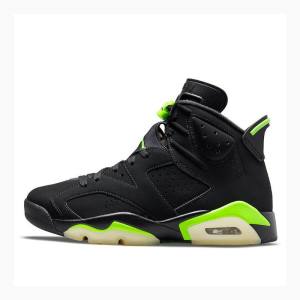 Air Jordan 6 Nike Retro Electric Zapatillas Baloncesto Hombre Negras Verde | JD-759KD