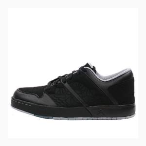 Air Jordan Nike Nu Retro 1 Low Stealth (2007) Zapatillas Mujer Negras | JD-856NF