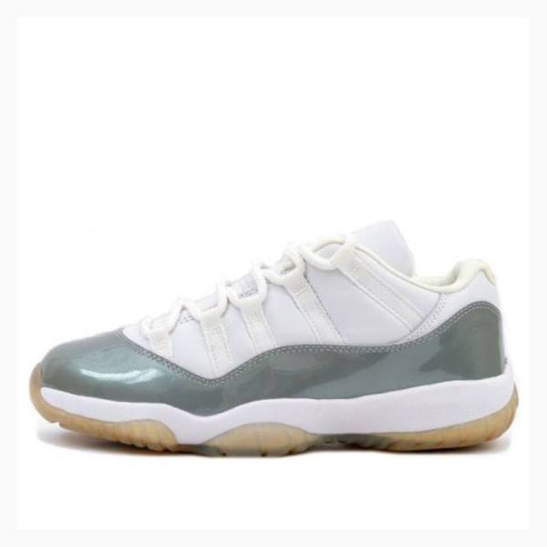 Air Jordan 11 Nike Retro Low Metallic 2001 Zapatillas Mujer Blancas Plateadas | JD-367GU