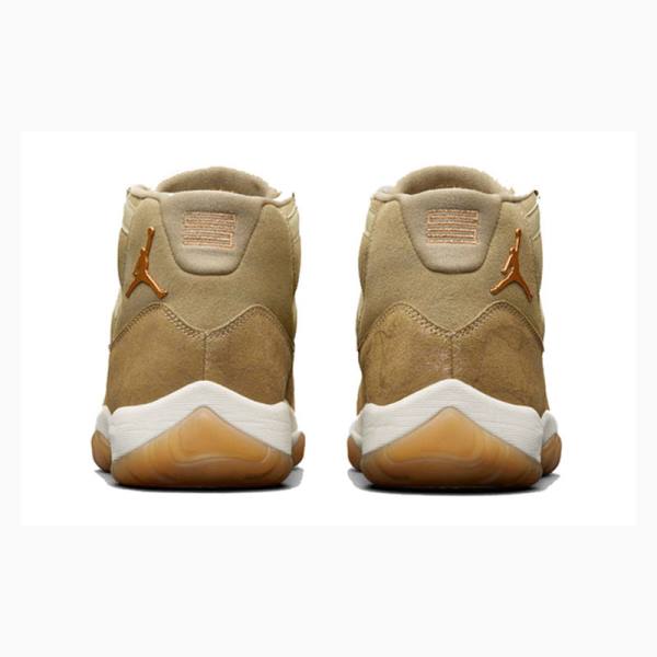 Air Jordan 11 Nike Retro Neutrales Zapatillas Baloncesto Mujer Verde Oliva Marrones | JD-145EM