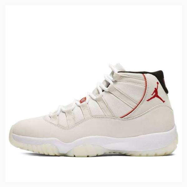 Air Jordan 11 Nike Retro Platinum Tint Zapatillas Baloncesto Hombre Blancas | JD-471IS