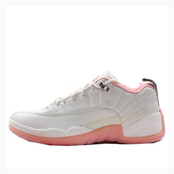 Air Jordan 12 Nike Retro Low Zapatillas Mujer Blancas Rosas | JD-791ZF