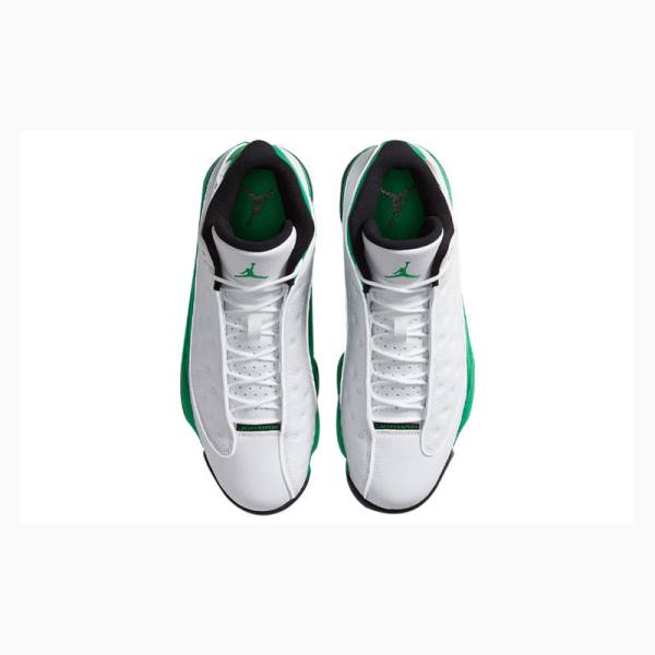 Air Jordan 13 Nike Retro Lucky Zapatillas Baloncesto Hombre Blancas Verde | JD-620DC