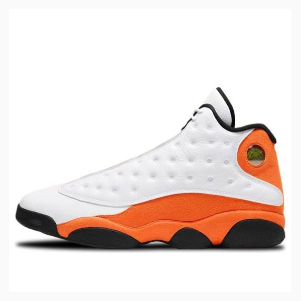 Air Jordan 13 Nike Retro Starfish Zapatillas Baloncesto Hombre Blancas Naranjas | JD-234FZ