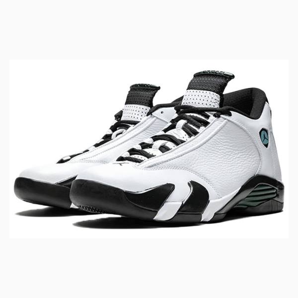 Air Jordan 14 Nike Retro Oxidized Zapatillas Baloncesto Hombre Blancas Negras | JD-475EQ