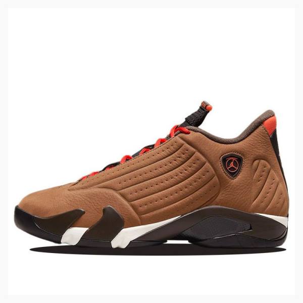 Air Jordan 14 Nike Retro SE Winterized Zapatillas Baloncesto Hombre Marrones | JD-265ME