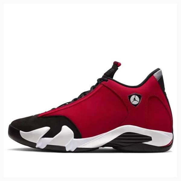 Air Jordan 14 Nike Retro Toro Zapatillas Baloncesto Hombre Negras Rojas | JD-627GT