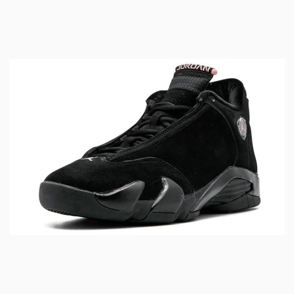 Air Jordan 14 Nike Retro Zapatillas Baloncesto Mujer Negras Rosas | JD-678KP