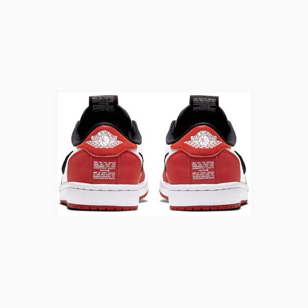 Air Jordan 1 Nike Low Chicago Zapatillas Mujer Rojas Negras | JD-712TU