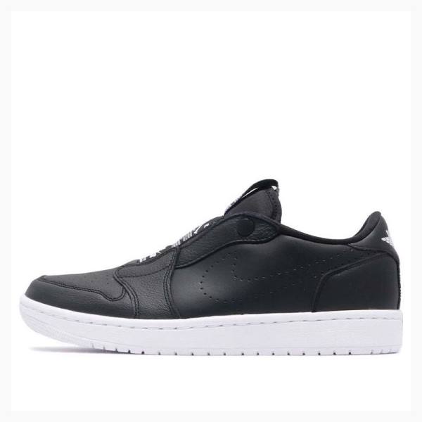 Air Jordan 1 Nike RET Low Slip Zapatillas Mujer Negras | JD-507BU