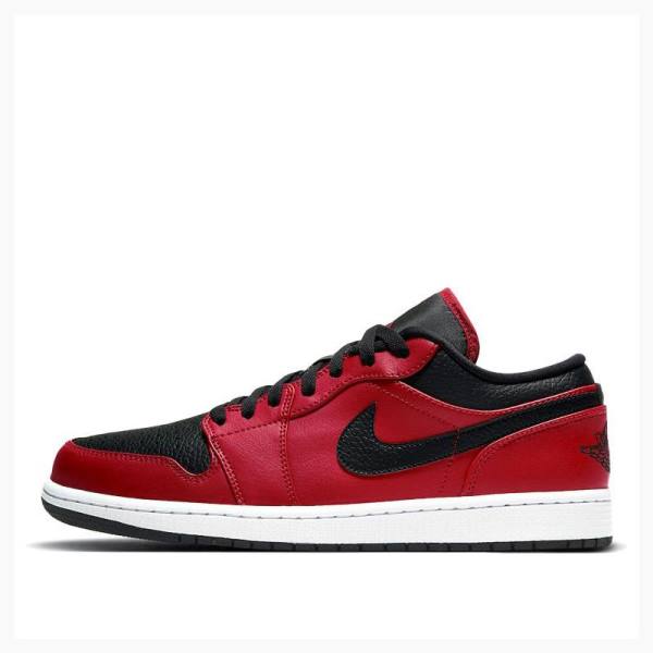 Air Jordan 1 Nike Retro Low Reverse Bred Zapatillas Hombre Rojas Negras | JD-653HZ