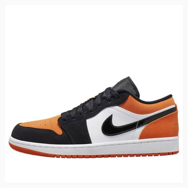 Air Jordan 1 Nike Retro Low Shattered Backboard Zapatillas Hombre Naranjas Negras | JD-946JH