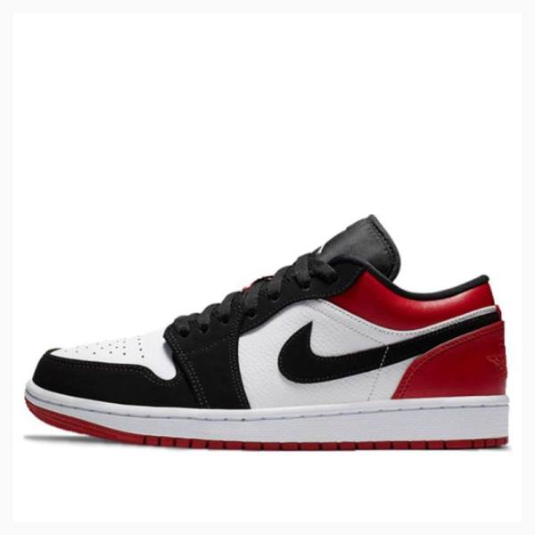 Air Jordan 1 Nike Retro Low Zapatillas Hombre Rojas Negras | JD-018NM