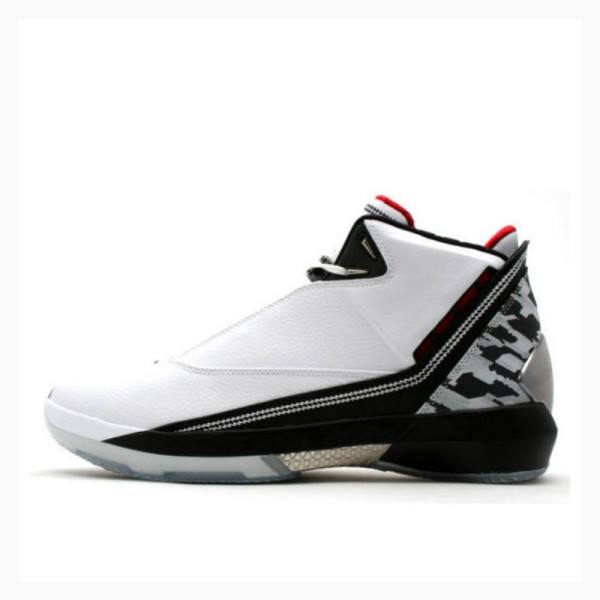 Air Jordan 22 Nike OG Zapatillas Baloncesto Mujer Blancas Rojas Negras | JD-598RN