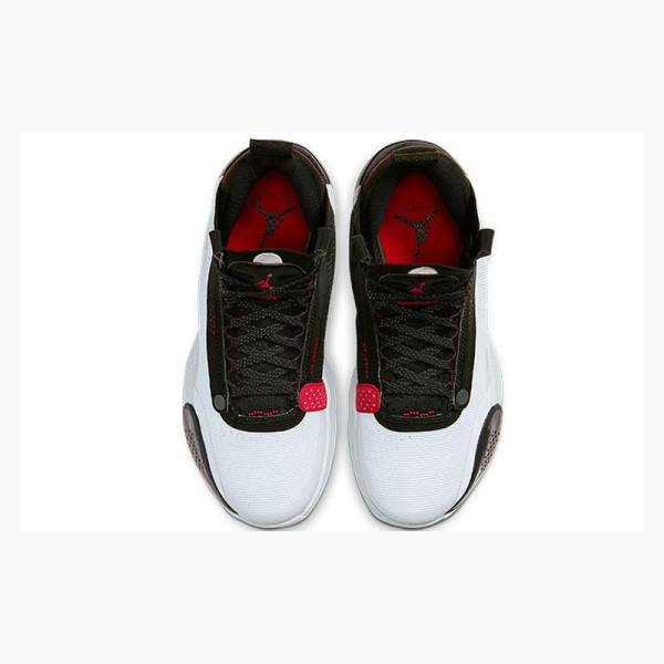 Air Jordan 34 Nike (GS) BQ3384 Zapatillas Baloncesto Mujer Negras Blancas Rojas | JD-523DY