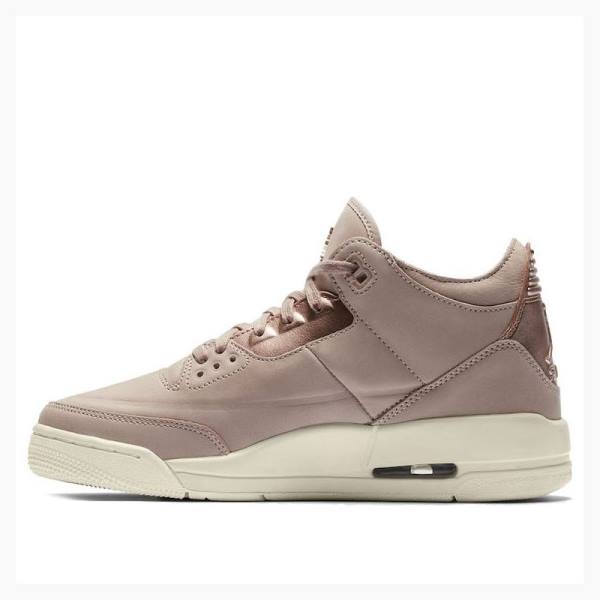 Air Jordan 3 Nike Retro SE Particle Zapatillas Baloncesto Mujer Beige | JD-463YB