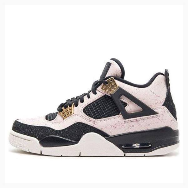 Air Jordan 4 Nike Retro Silt Zapatillas Baloncesto Mujer Rosas Negras | JD-872YJ