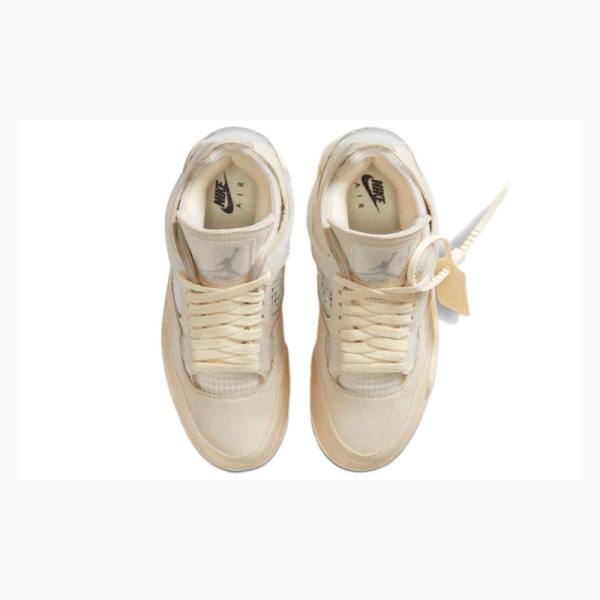 Air Jordan 4 Nike Retro Zapatillas Baloncesto Mujer Blancas | JD-457DW