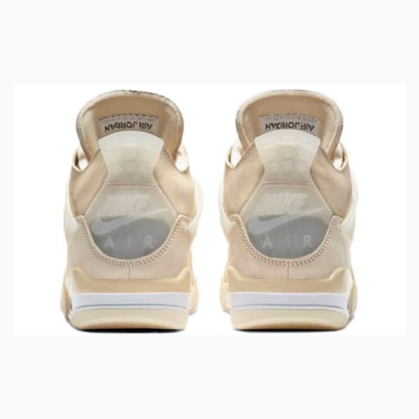 Air Jordan 4 Nike Retro Zapatillas Baloncesto Mujer Blancas | JD-457DW