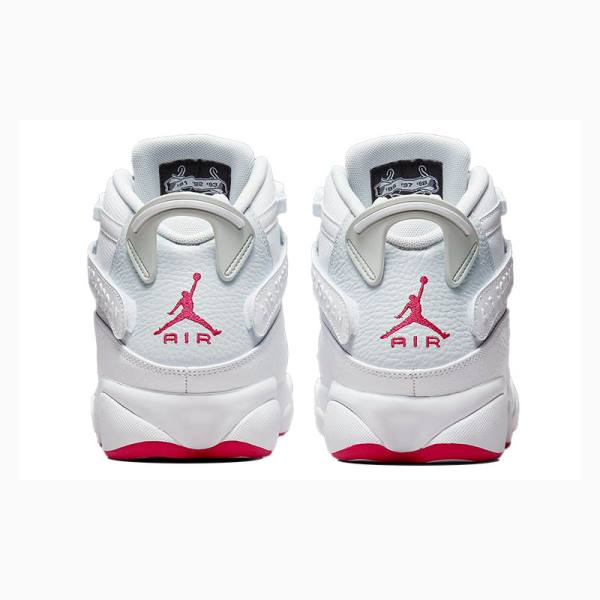 Air Jordan 6 Nike Rings Zapatillas Baloncesto Hombre Blancas | JD-960BD