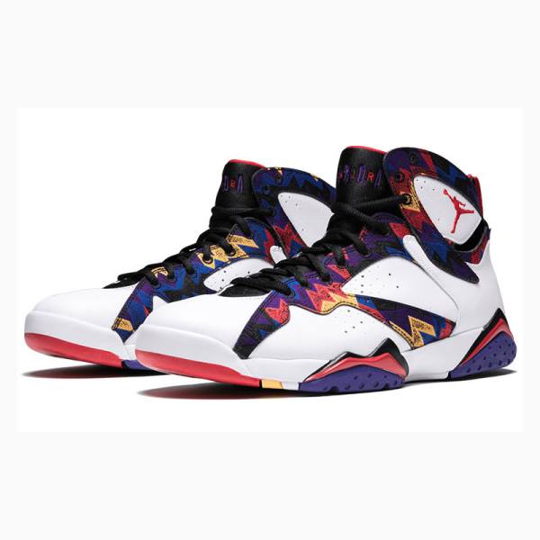 Air Jordan 7 Nike Retro Sueter Zapatillas Baloncesto Hombre Multicolor | JD-165KA