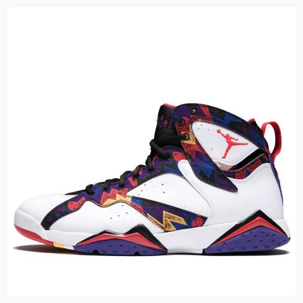 Air Jordan 7 Nike Retro Sueter Zapatillas Baloncesto Hombre Multicolor | JD-165KA