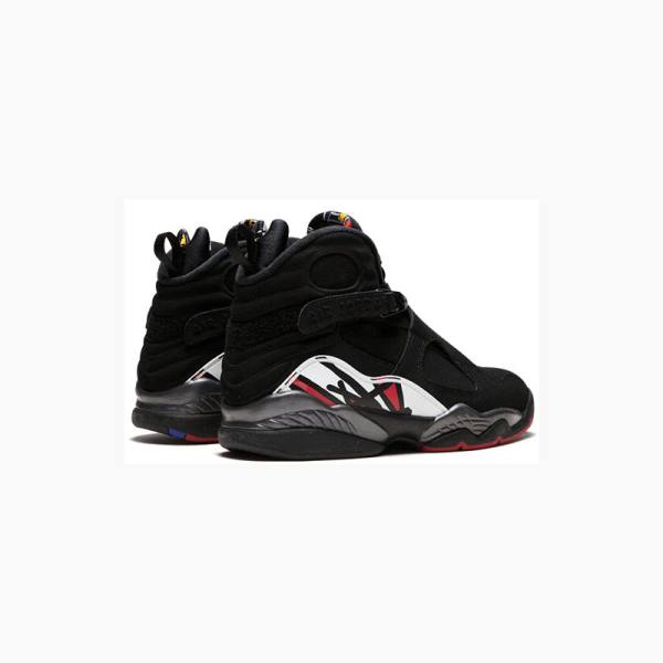 Air Jordan 8 Nike Retro Playoffs Zapatillas Baloncesto Hombre Negras Blancas Rojas | JD-510DU