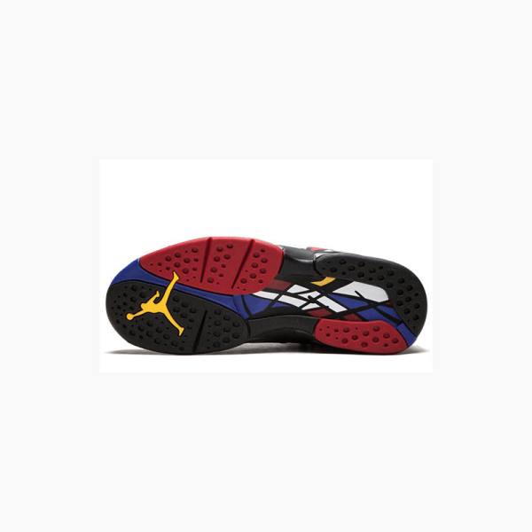 Air Jordan 8 Nike Retro Playoffs Zapatillas Baloncesto Hombre Negras Blancas Rojas | JD-510DU