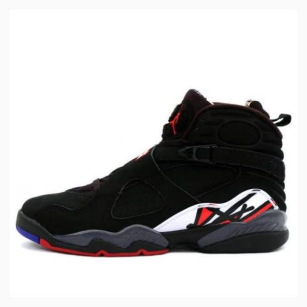 Air Jordan 8 Nike Retro Playoffs Zapatillas Baloncesto Hombre Negras Blancas Rojas | JD-510DU